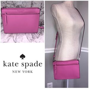 Kate Spade Cameron Zip Crossbody Bag in Pink